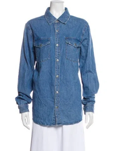 Pre-owned Ksubi Denim Jacket In Blue