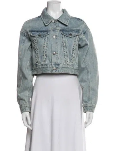 Pre-owned Ksubi Denim Jacket In Blue