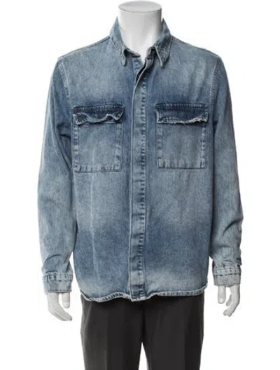 Pre-owned Ksubi Denim Jacket In Blue