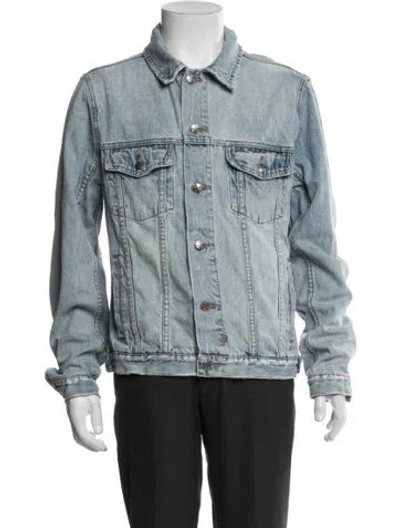 Pre-owned Ksubi Denim Jacket In Blue