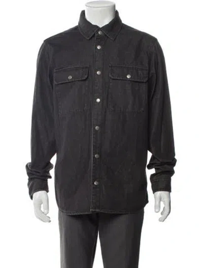 Pre-owned Ksubi Denim Jacket In Gray