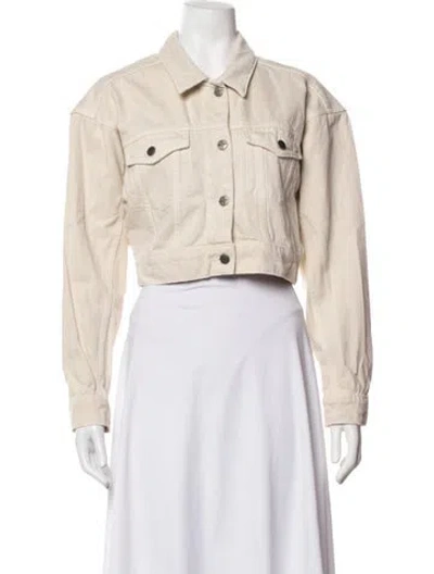 Pre-owned Ksubi Denim Jacket In Neutrals