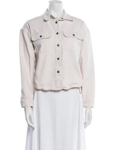 Pre-owned Ksubi Denim Jacket In Pink