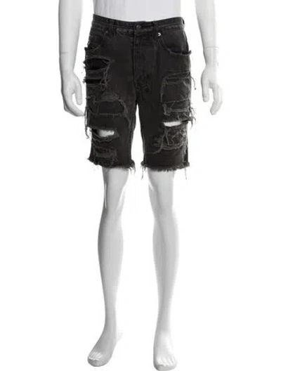 Pre-owned Ksubi Denim Shorts In Blue