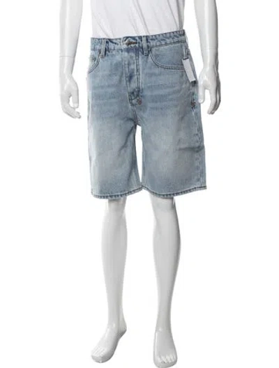 Pre-owned Ksubi Denim Shorts W/ Tags In Blue