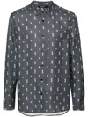 Ksubi Gray Dollagram Downtown Shirt In Black