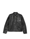 Ksubi Eldorado Leather Jacket In Black