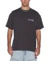 Ksubi Engine Ekcess Oversized Graphic Tee In Gray