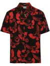 Ksubi Black Flight Resort Shirt In Black