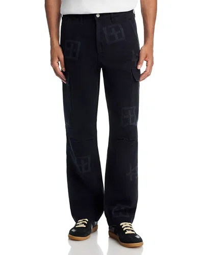 Ksubi Fugitive Cross Cargo Pants In Black