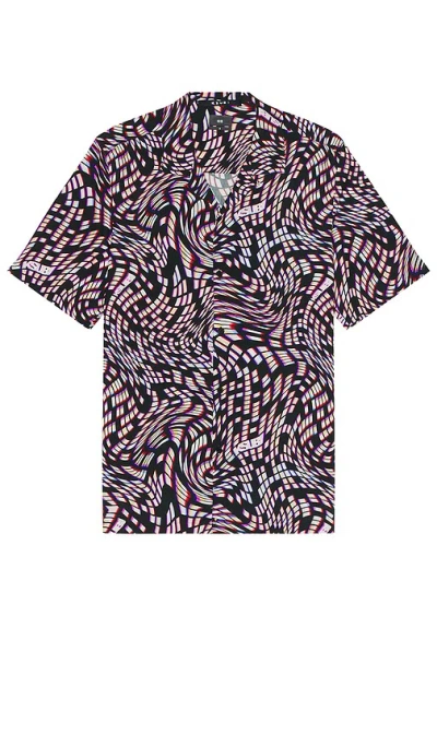 Ksubi Rainbow Road Shirt In Black