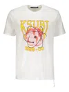 Ksubi Globe Cycle Kash Cotton Graphic T-shirt In White