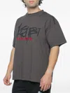 Ksubi Black Graff Ekcess T-shirt In Gray