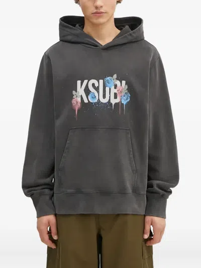 Ksubi Graff Rose Kash Hoodie In Blue