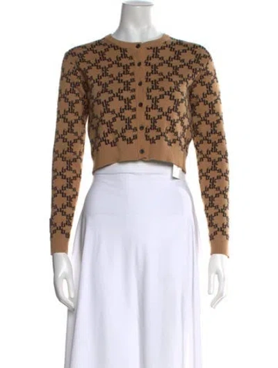 Pre-owned Ksubi Graphic Print Crew Neck Sweater In Neutral