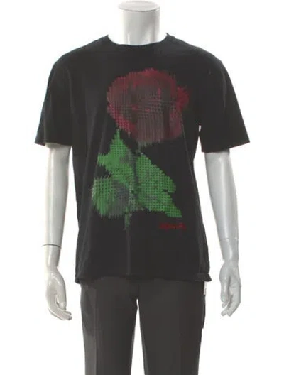 Pre-owned Ksubi Graphic Print Crew Neck T-shirt In Black