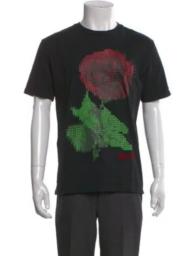 Pre-owned Ksubi Graphic Print Crew Neck T-shirt In Gray