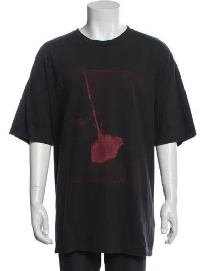 Pre-owned Ksubi Graphic Print Crew Neck T-shirt In Multicolor