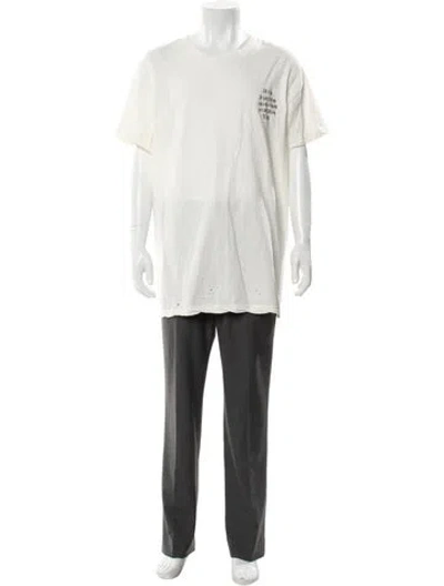 Pre-owned Ksubi Graphic Print Crew Neck T-shirt In Neutral