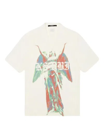 Ksubi Graphic-print Shirt In White