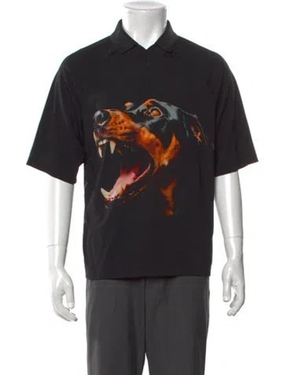 Pre-owned Ksubi Graphic Print Short Sleeve Shirt In Black