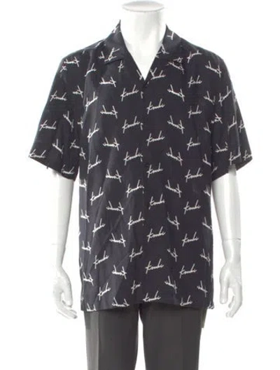 Pre-owned Ksubi Graphic Print Short Sleeve Shirt W/ Tags In Multi