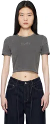 Ksubi Gray 1999 Plus Baby T-shirt In Charcoal