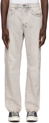 Ksubi Gray Anti K Pluto Jeans In Grey