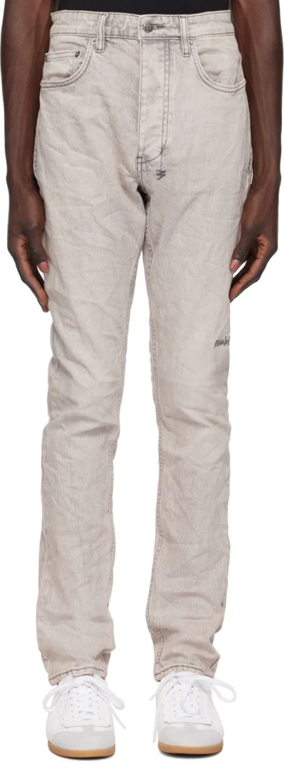 Ksubi Gray Chitch Pluto Jeans In Grey