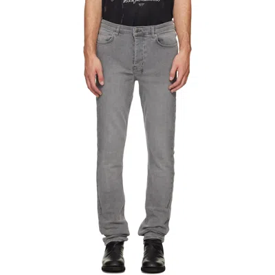 Ksubi Gray Chitch Prodigy Jeans In Denim