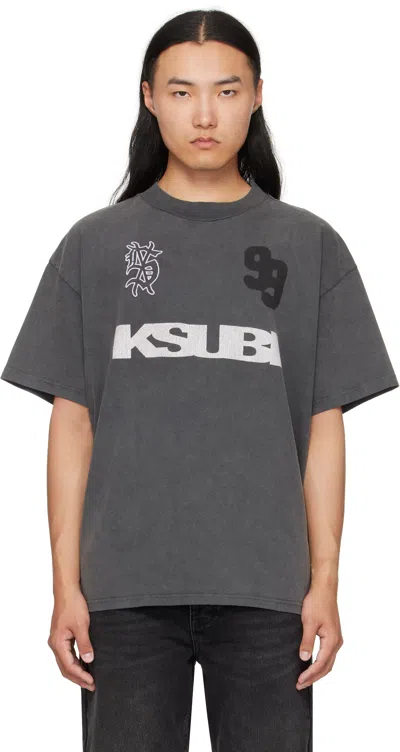Ksubi Gray Rugged Ekcess T-shirt