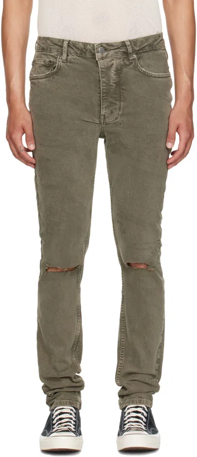 Ksubi Green Chitch Overdye Jeans