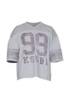 Ksubi Halftime Ss Duke T-shirt In Gray