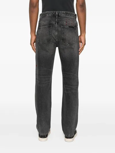 Ksubi Hazlow Distressed Jeans In Gray