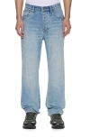 Ksubi Hazlow Manhattan Straight Leg Jeans In Blue
