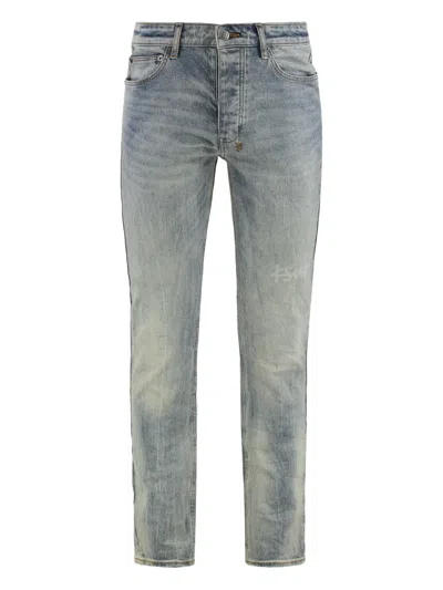 Ksubi Hazlow Mids Buttoned Jeans In Blue