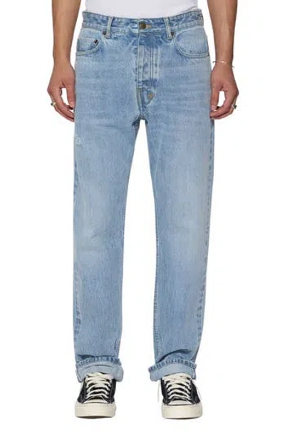 Ksubi Hazlow Selvedge Sydney Blue Straight Leg Jeans