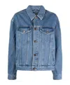 Ksubi Heritage Denim Trucker Jacket In Blue