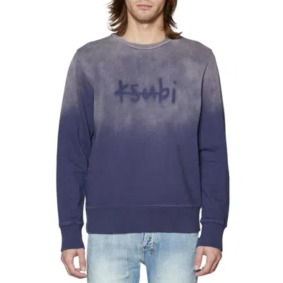 Ksubi Heritage Kash Crew Top In Iced Neptune Blue In Purple