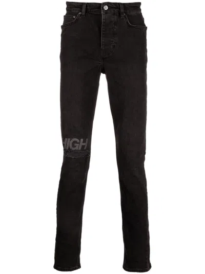 Ksubi High Print Jeans In Black
