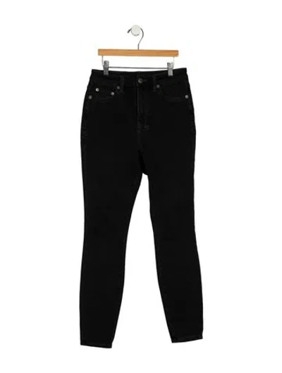 Pre-owned Ksubi High-rise Skinny Leg Jeans In Black