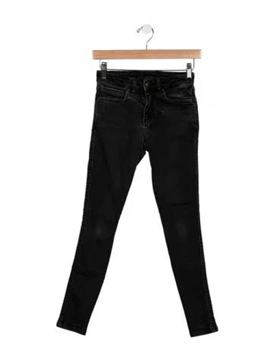 Pre-owned Ksubi High-rise Skinny Leg Jeans In Black/blue