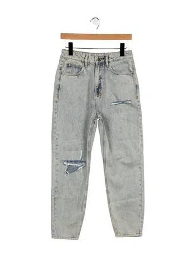 Pre-owned Ksubi High-rise Skinny Leg Jeans In Blue