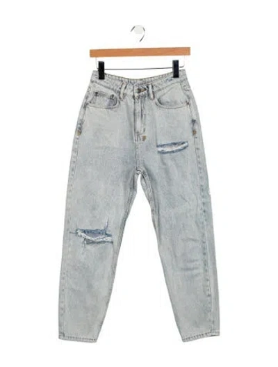 Pre-owned Ksubi High-rise Skinny Leg Jeans In Blue