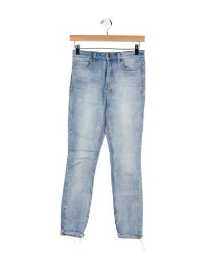 Pre-owned Ksubi High-rise Skinny Leg Jeans In Blue