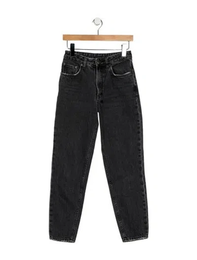 Pre-owned Ksubi High-rise Skinny Leg Jeans In Gray