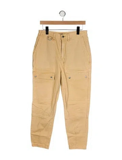 Pre-owned Ksubi High-rise Skinny Leg Jeans In Neutral