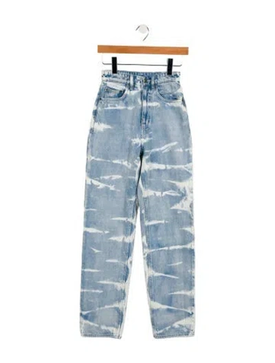 Pre-owned Ksubi High-rise Straight Leg Jeans In Multi