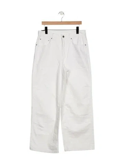Pre-owned Ksubi High-rise Straight Leg Jeans W/ Tags In Blue