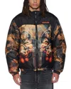 Ksubi Holy Printed Puffer Jacket In Multi